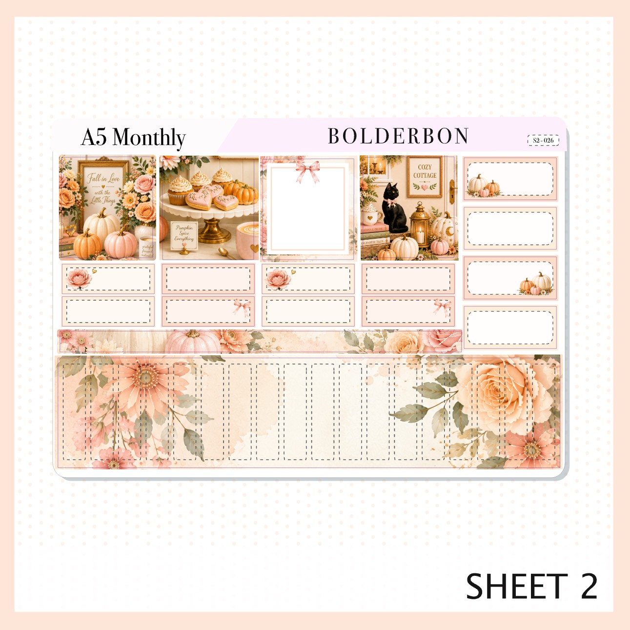 October • A5 EC Monthly