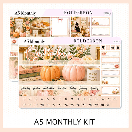 October • A5 EC Monthly