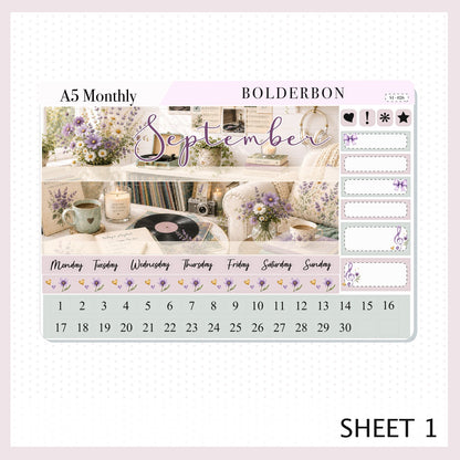 September • A5 EC Monthly