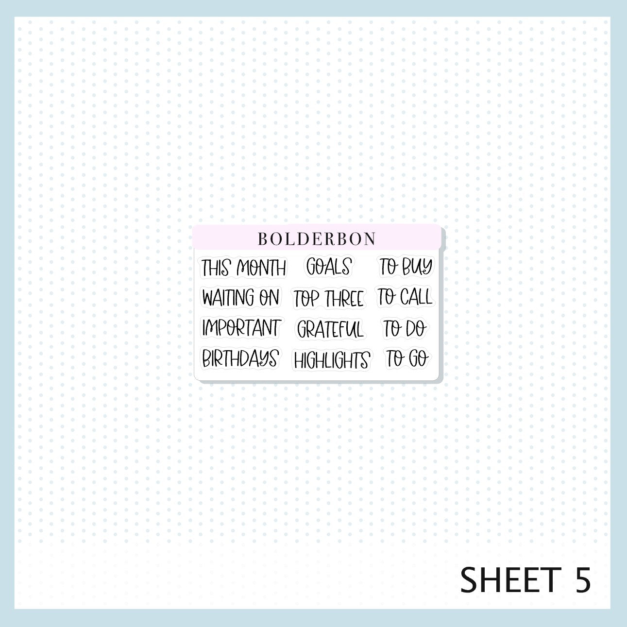 NEW 2025/2026 JULY A5 Notes Kit || Shoreline, Planner Sticker Kit for Erin Condren Planners