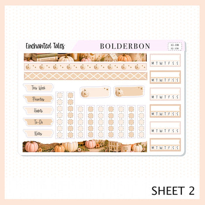 Enchanted Tales • A5 Weekly Dashboard Kit