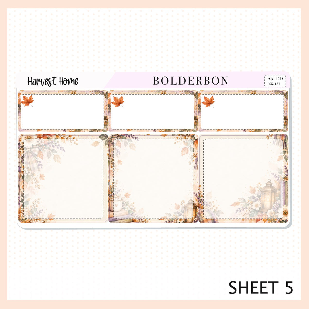 Harvest Home • A5 Daily Duo