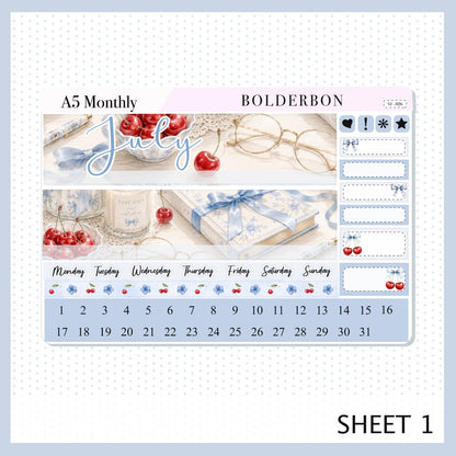 July • A5 EC Monthly