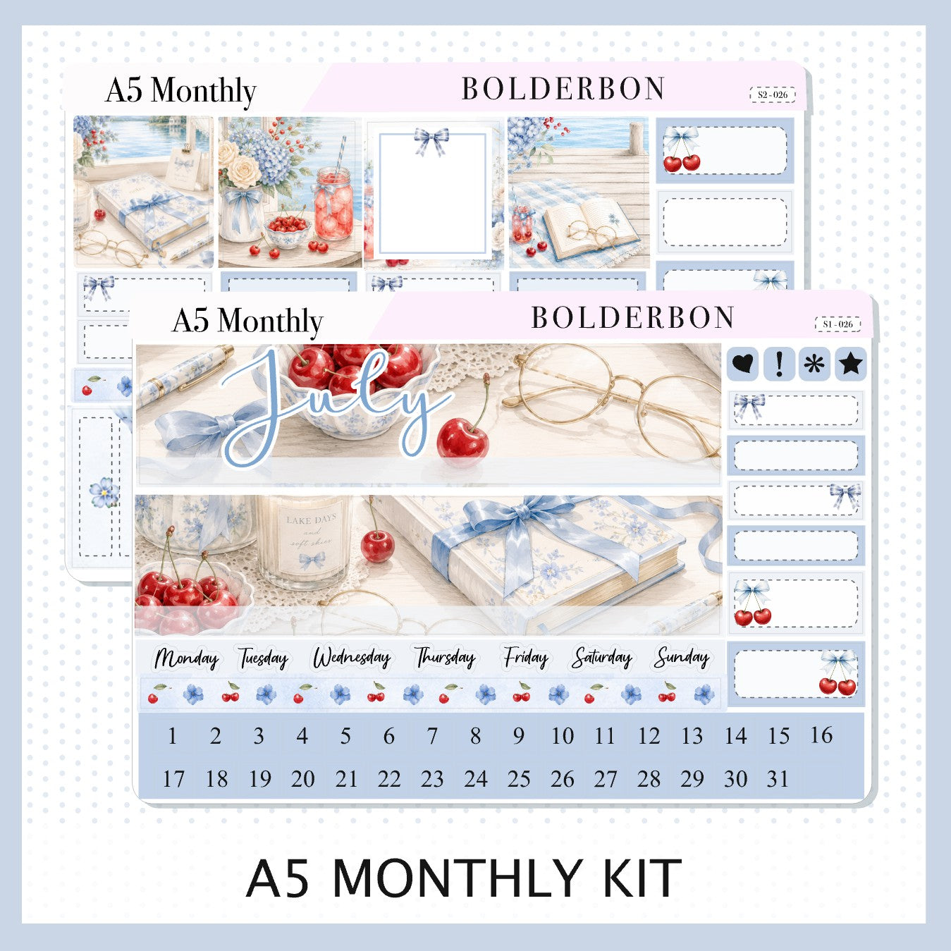 July • A5 EC Monthly
