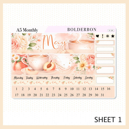 MAY A5 MONTHLY KIT || Planner Stickers for Erin Condren