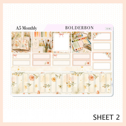 August • A5 EC Monthly