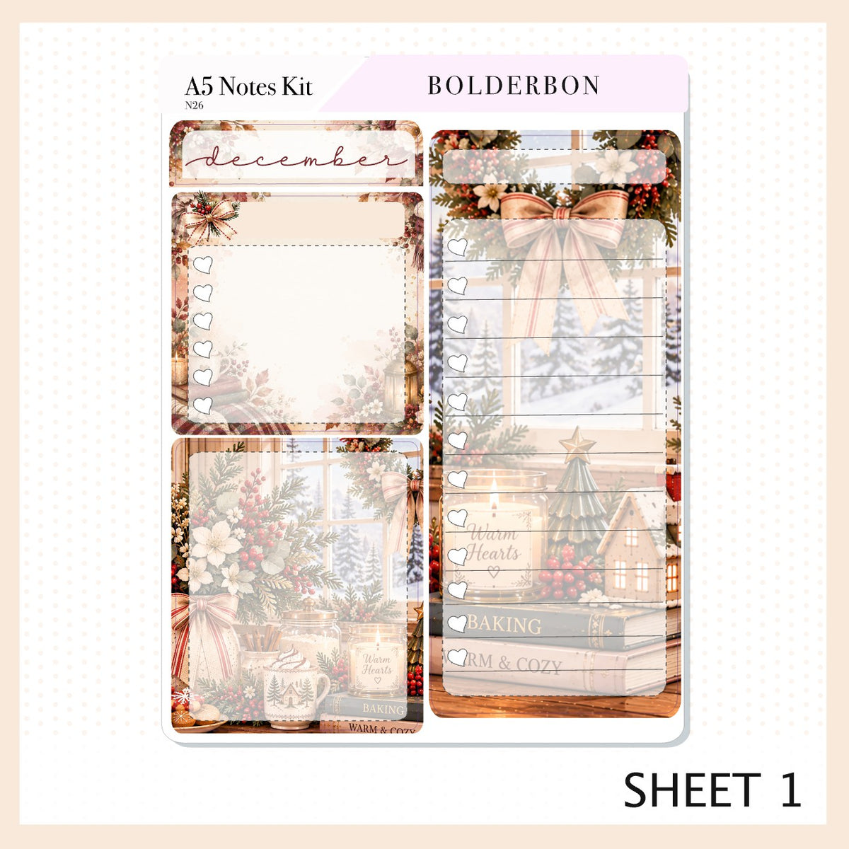 December • A5 EC Notes Kit