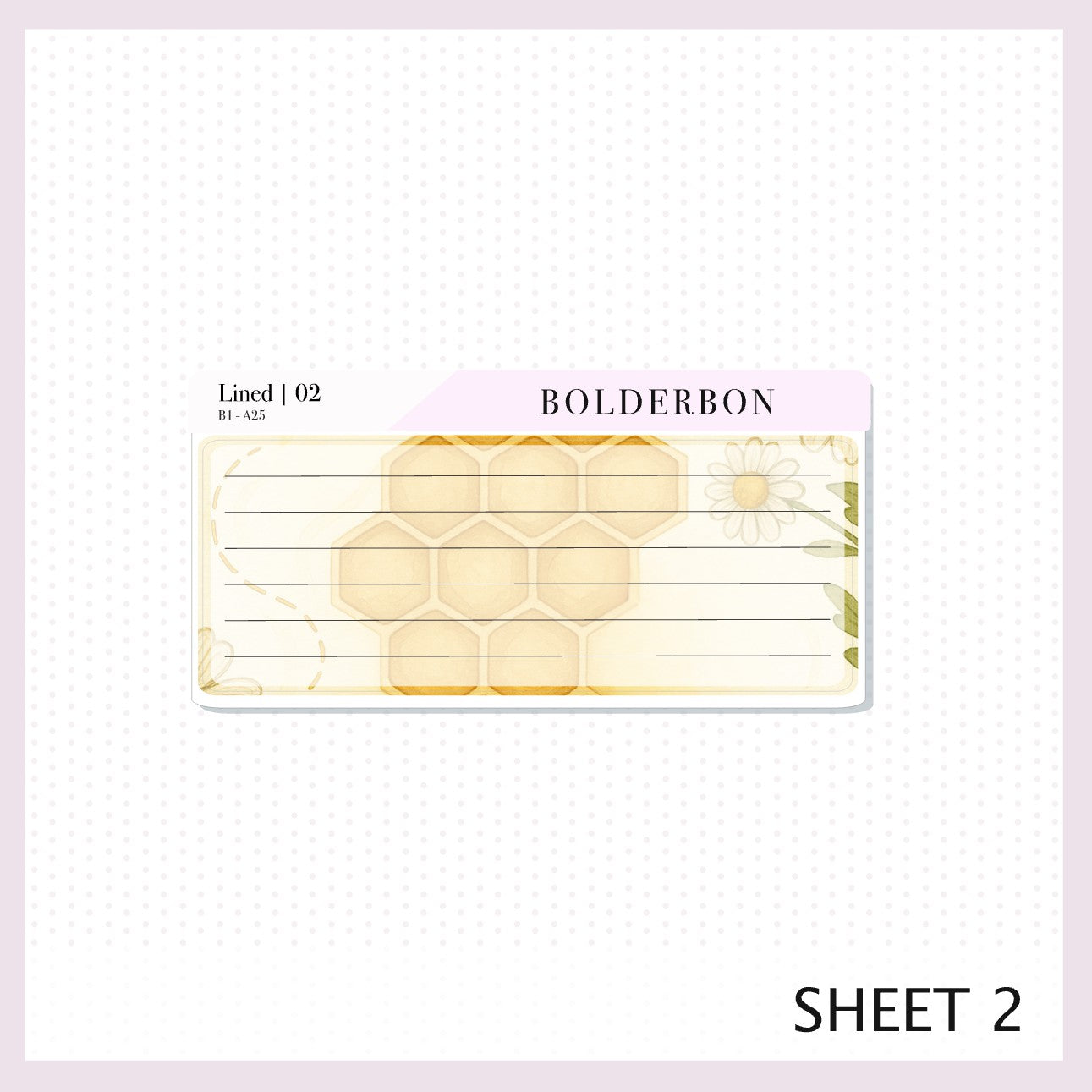 AUGUST A5 Notes Kit || New Layout 2025/2026 Sweet Honey, Planner Sticker Kit for Erin Condren Planners