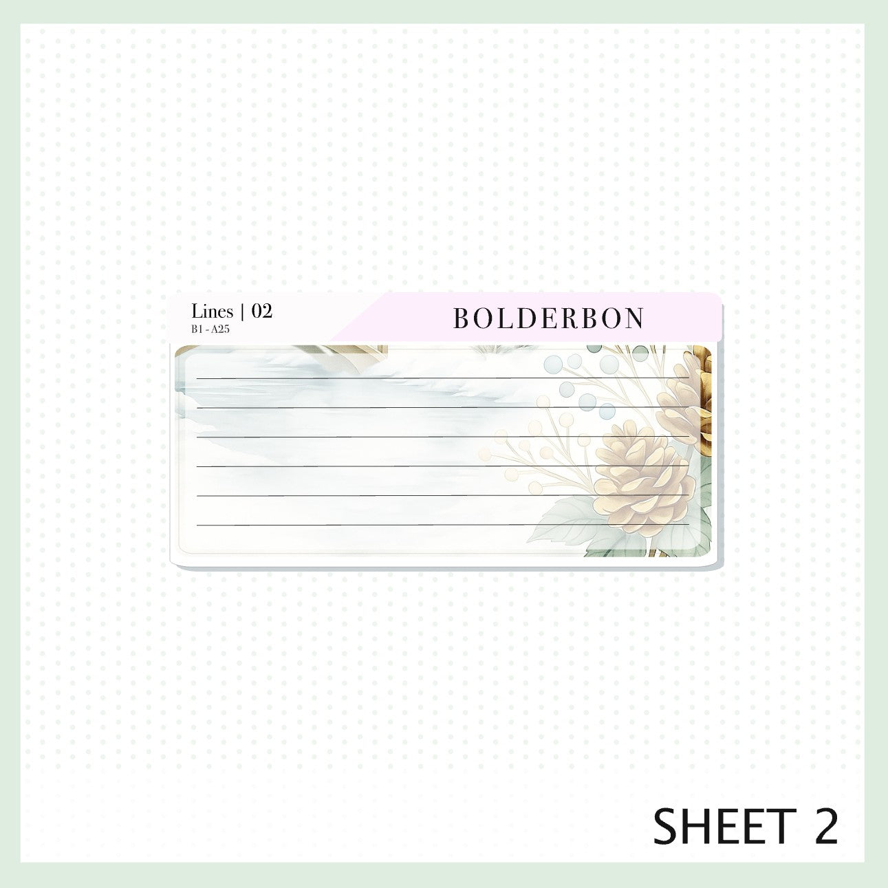 JANUARY A5 Notes Kit || Peaceful Pines, Planner Sticker Kit for Erin Condren Planners