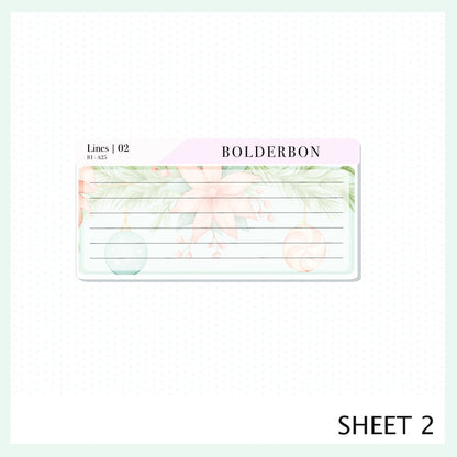 DECEMBER A5 Notes Kit || New Layout 2025/2026, Planner Sticker Kit for Erin Condren Planners, Candy Lane Theme