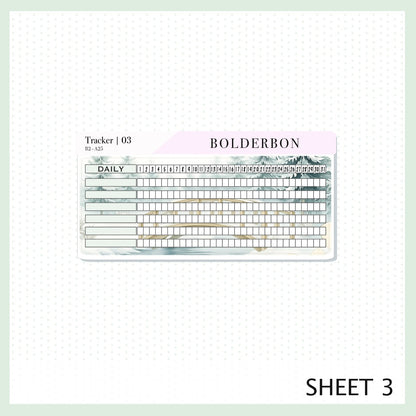 JANUARY A5 Notes Kit || Peaceful Pines, Planner Sticker Kit for Erin Condren Planners