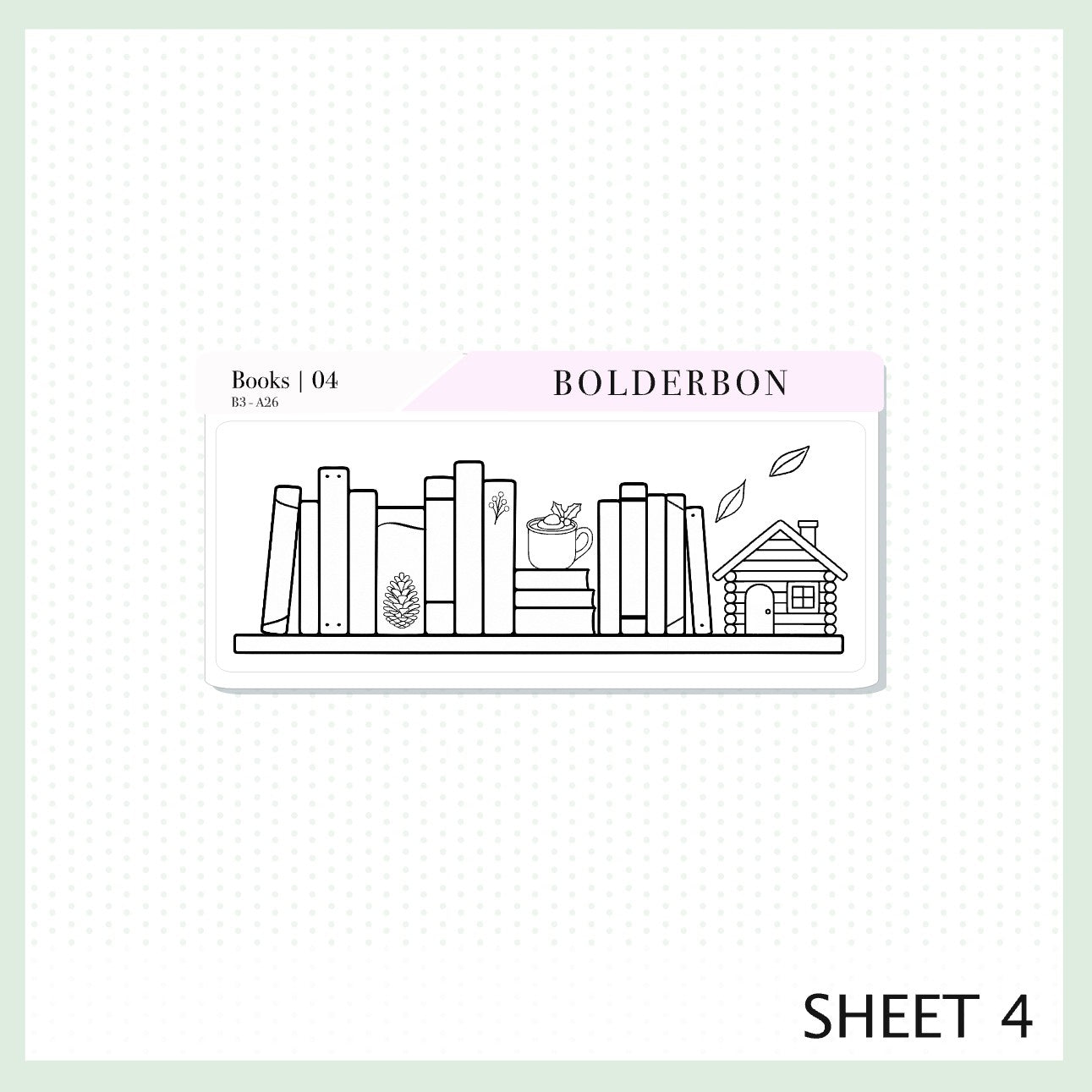 JANUARY A5 Notes Kit || Peaceful Pines, Planner Sticker Kit for Erin Condren Planners