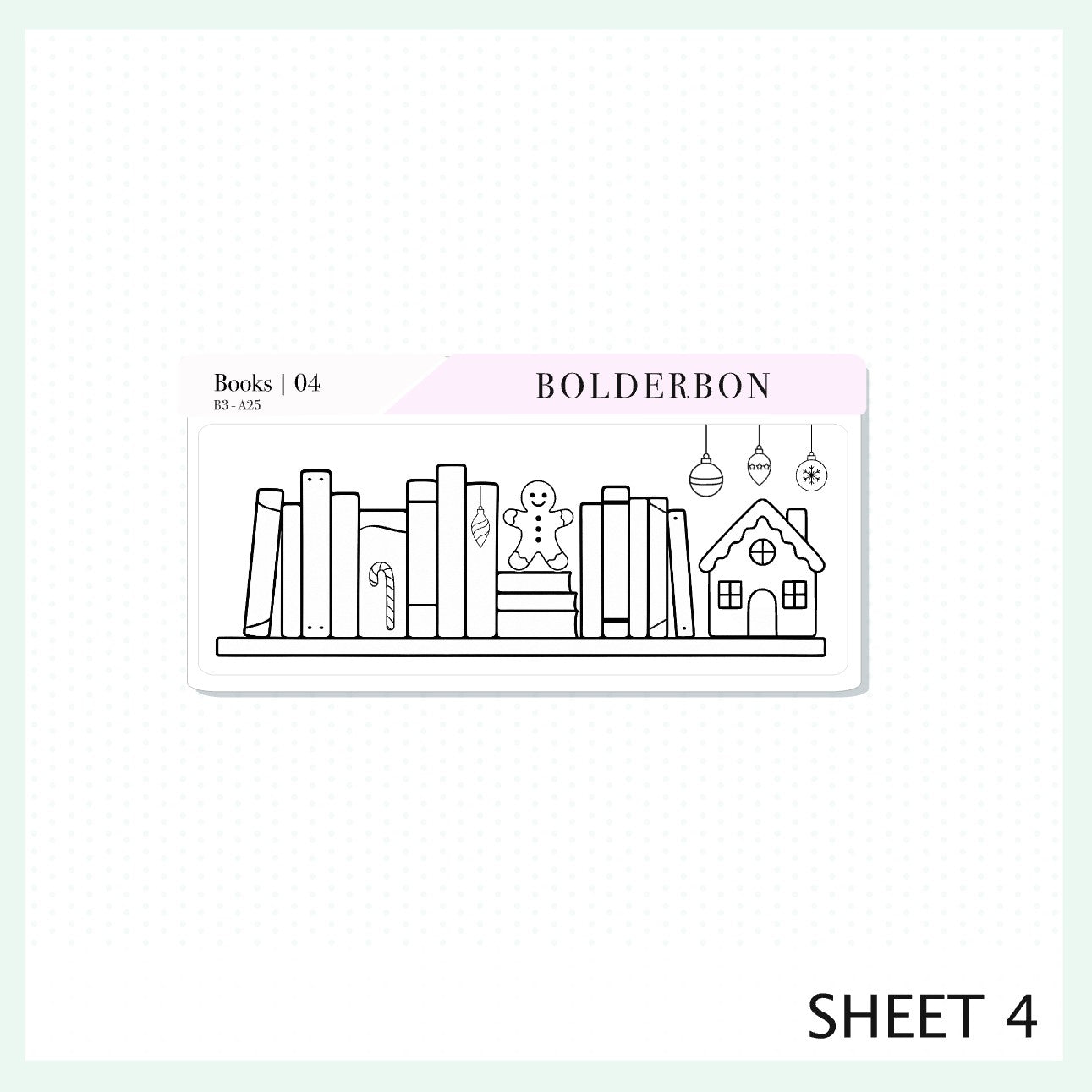 DECEMBER A5 Notes Kit || New Layout 2025/2026, Planner Sticker Kit for Erin Condren Planners, Candy Lane Theme