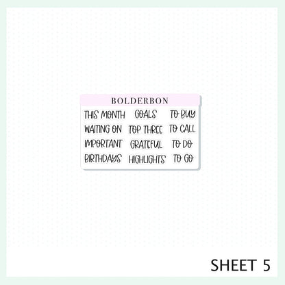 DECEMBER A5 Notes Kit || New Layout 2025/2026, Planner Sticker Kit for Erin Condren Planners, Candy Lane Theme