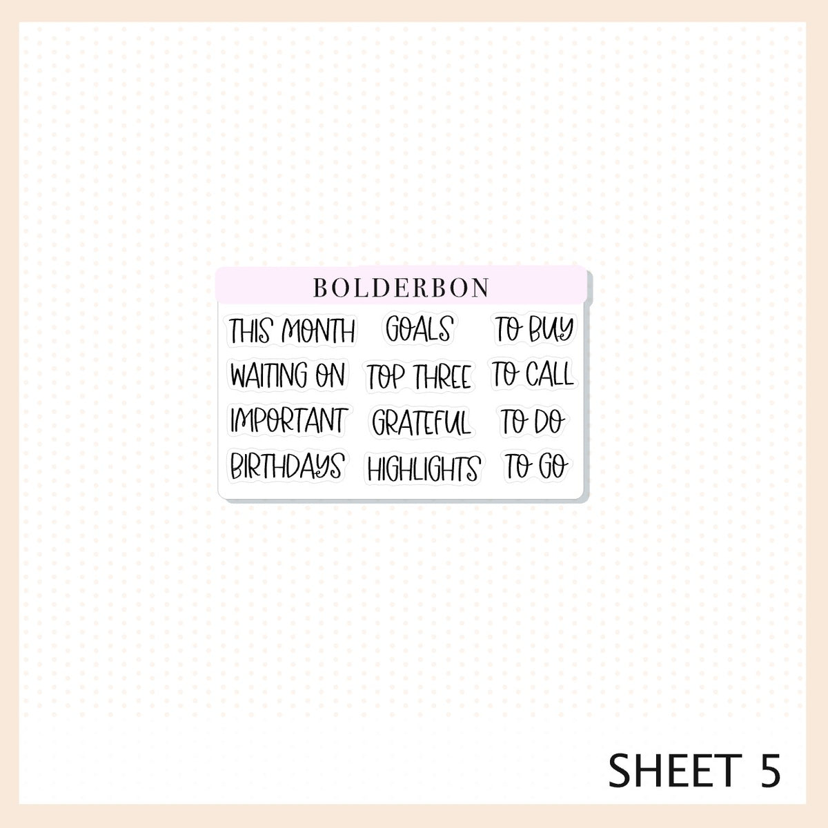 December • A5 EC Notes Kit