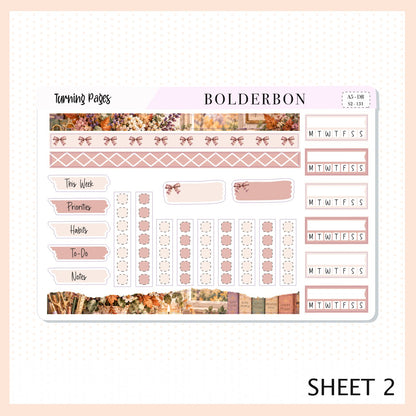 Turning Pages • A5 Weekly Dashboard Kit