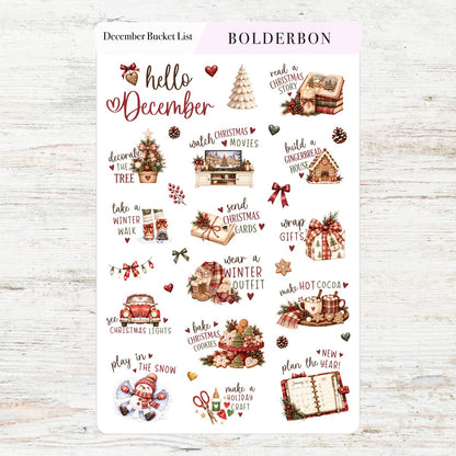 December Bucket List