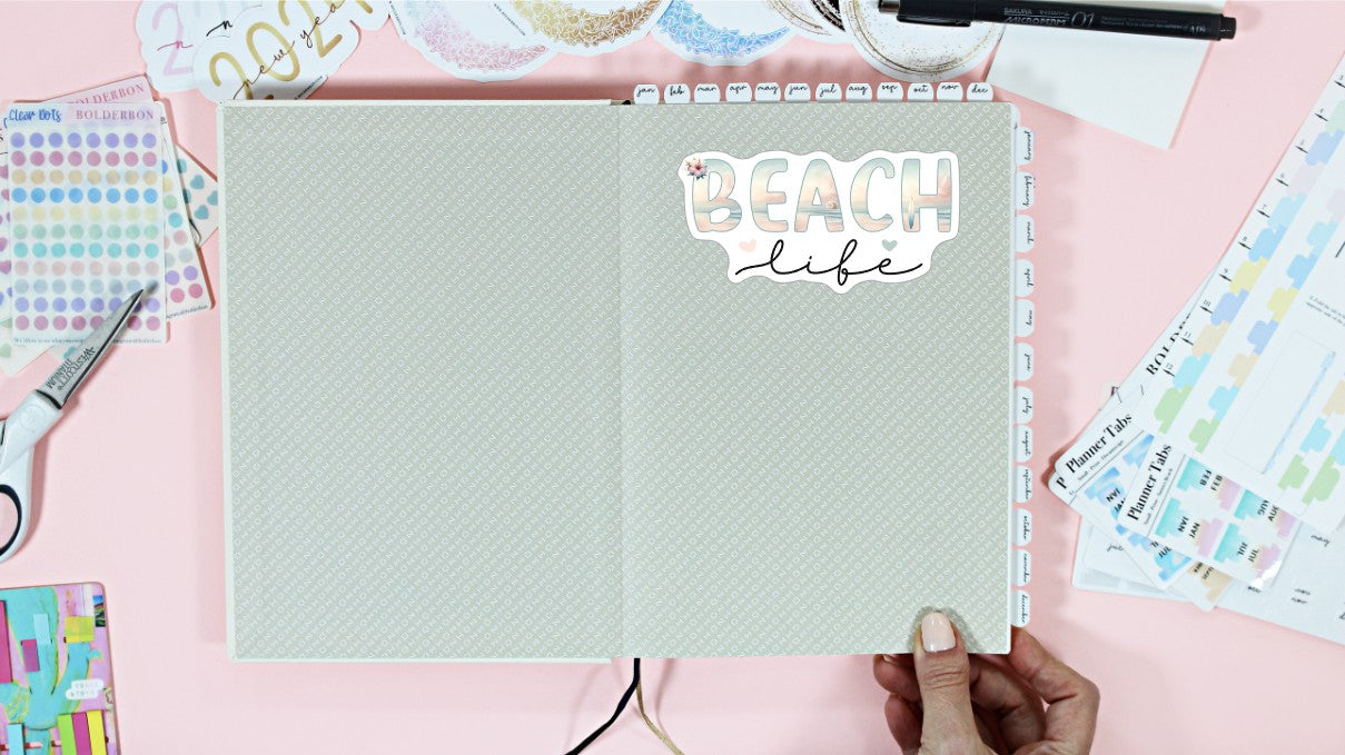 BEACH LIFE || Vinyl Sticker