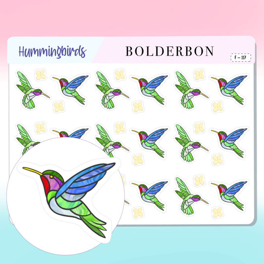 HUMMINGBIRD || Icon Planner Stickers