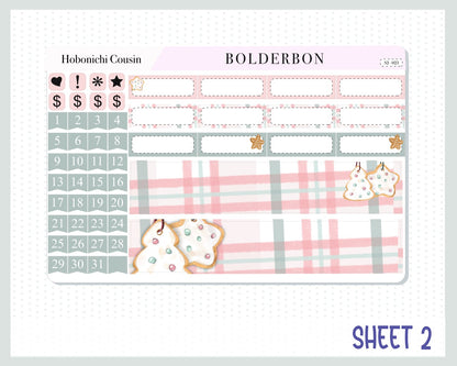 DECEMBER Hobonichi Cousin and A5 Day Free || Monthly Planner Sticker Kit