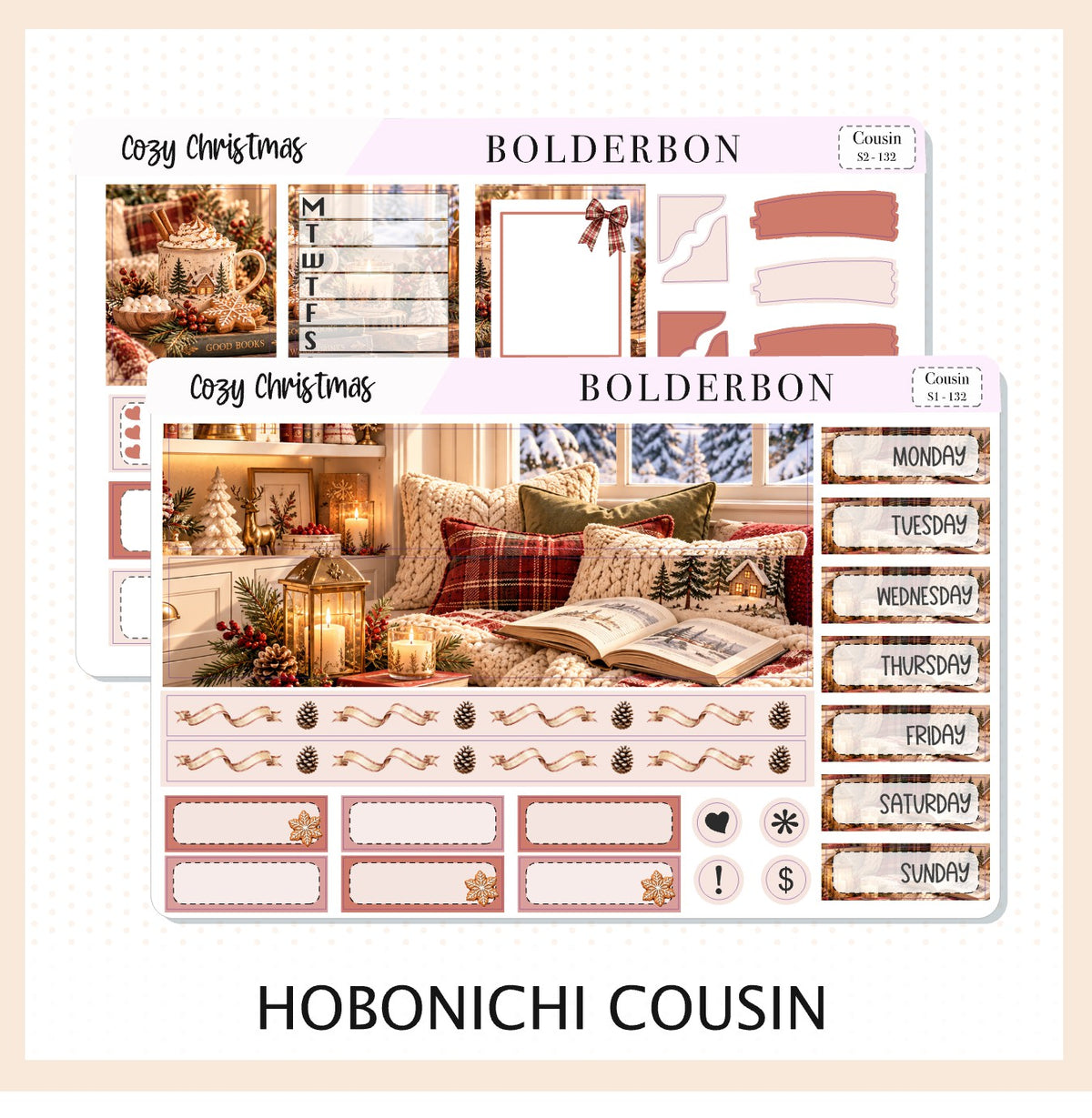 Cozy Christmas • Hobonichi Cousin