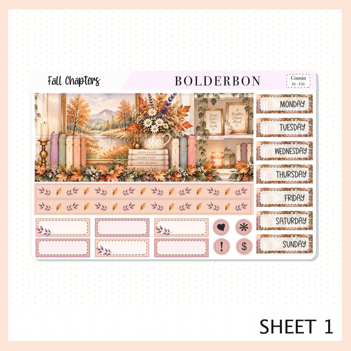 Fall Chapters • Hobonichi Cousin