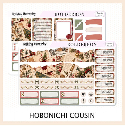 Holiday Memories • Hobonichi Cousin