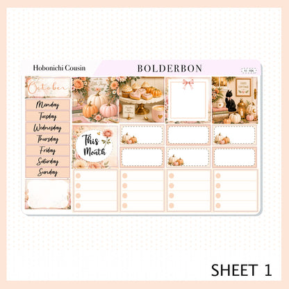 October • Hobonichi Cousin