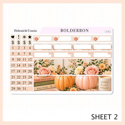October • Hobonichi Cousin