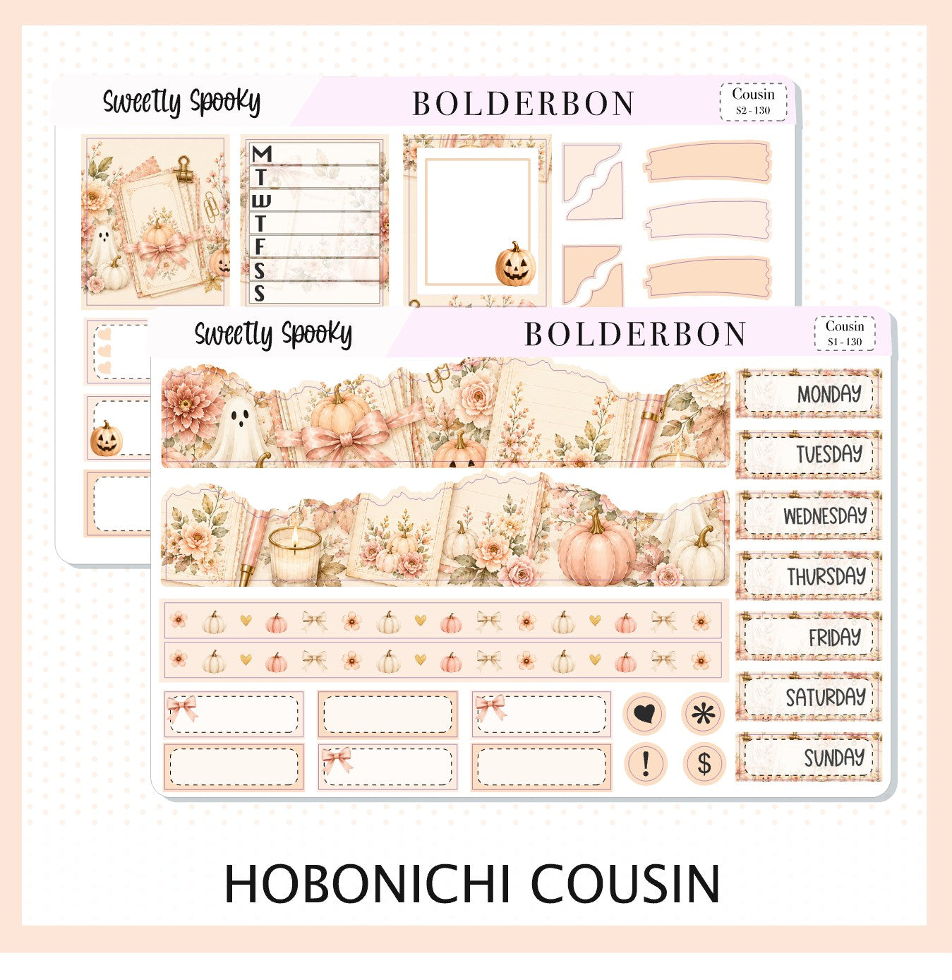 Sweetly Spooky • Hobonichi Cousin