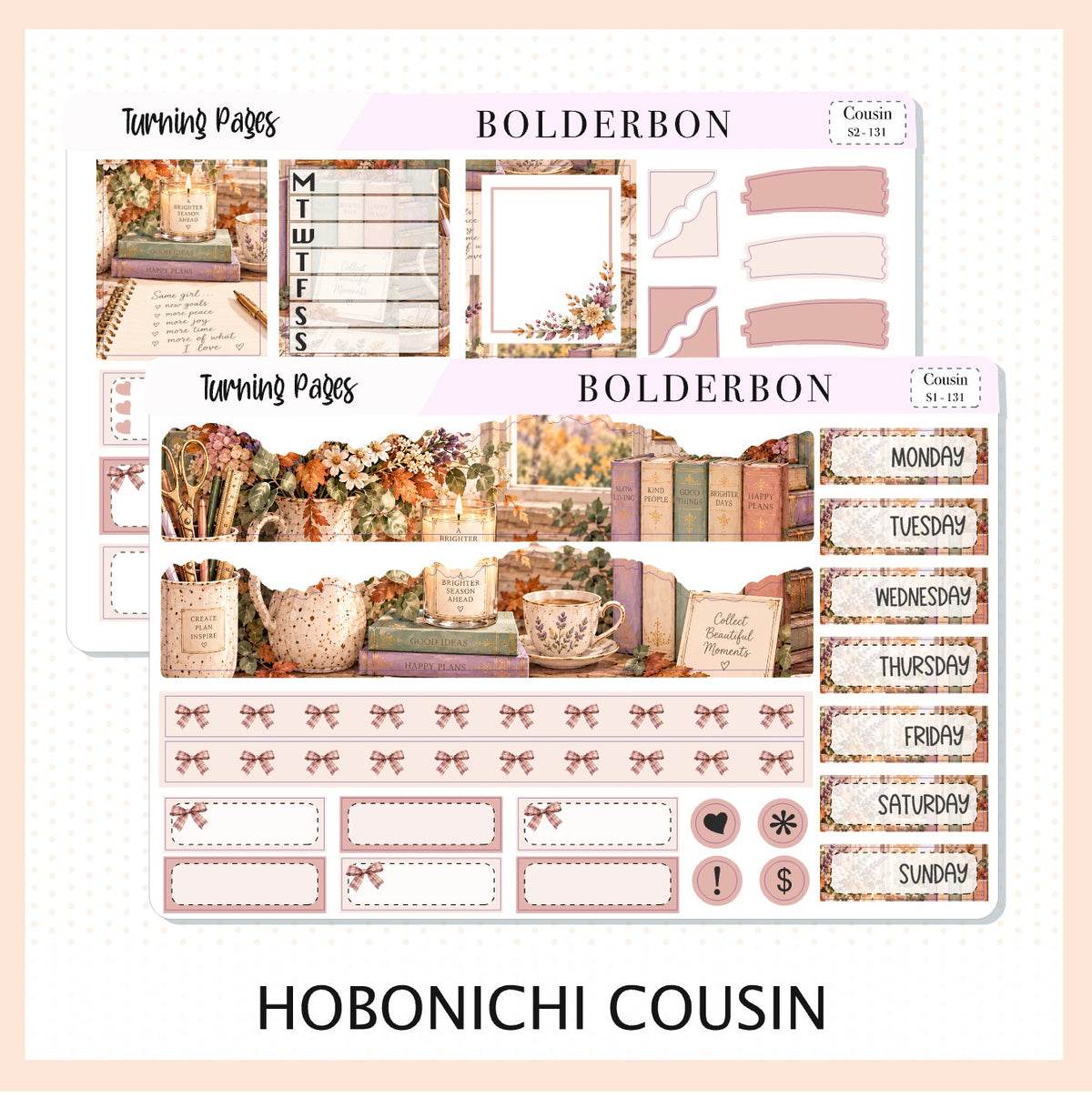 Turning Pages • Hobonichi Cousin