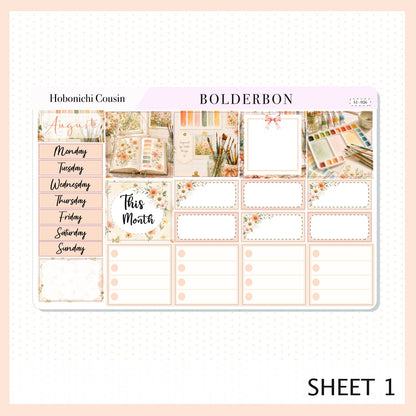 August • Hobonichi Cousin