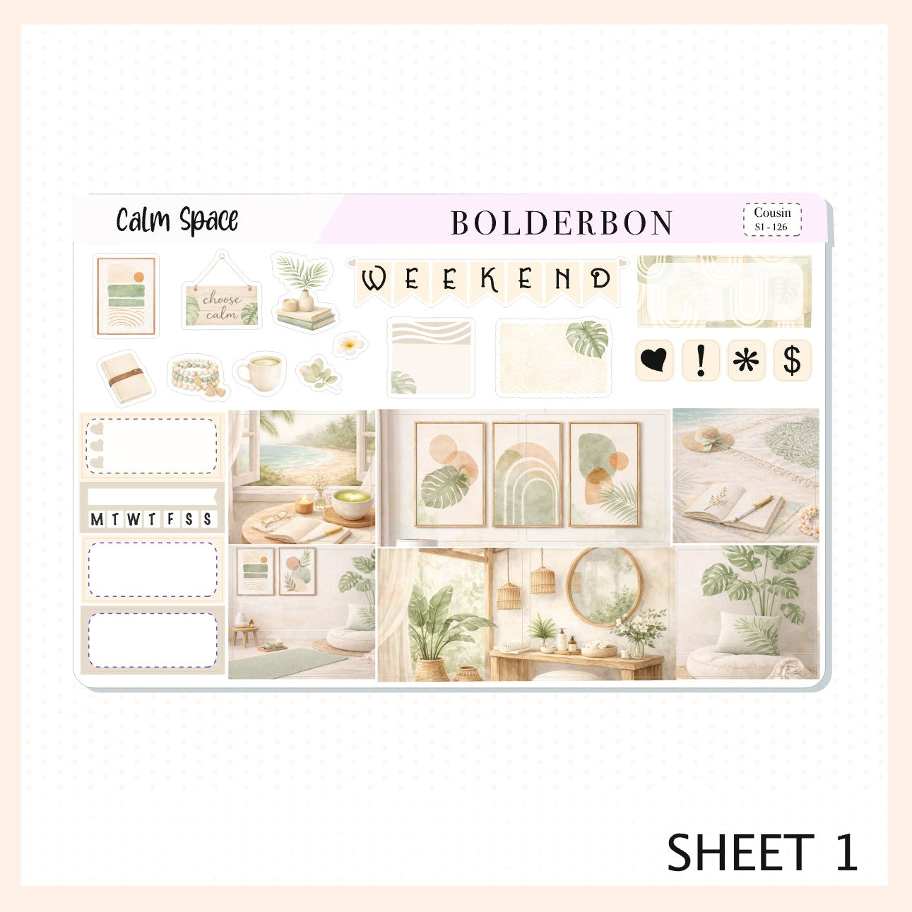 Calm Space • Hobonichi Cousin