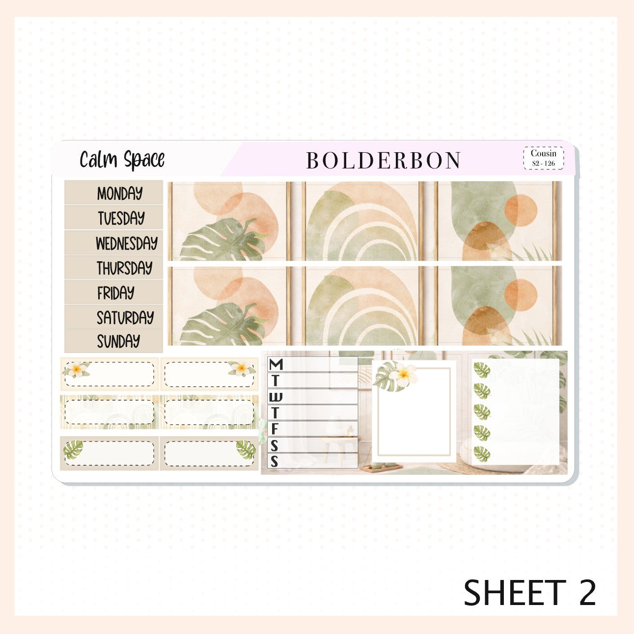 Calm Space • Hobonichi Cousin