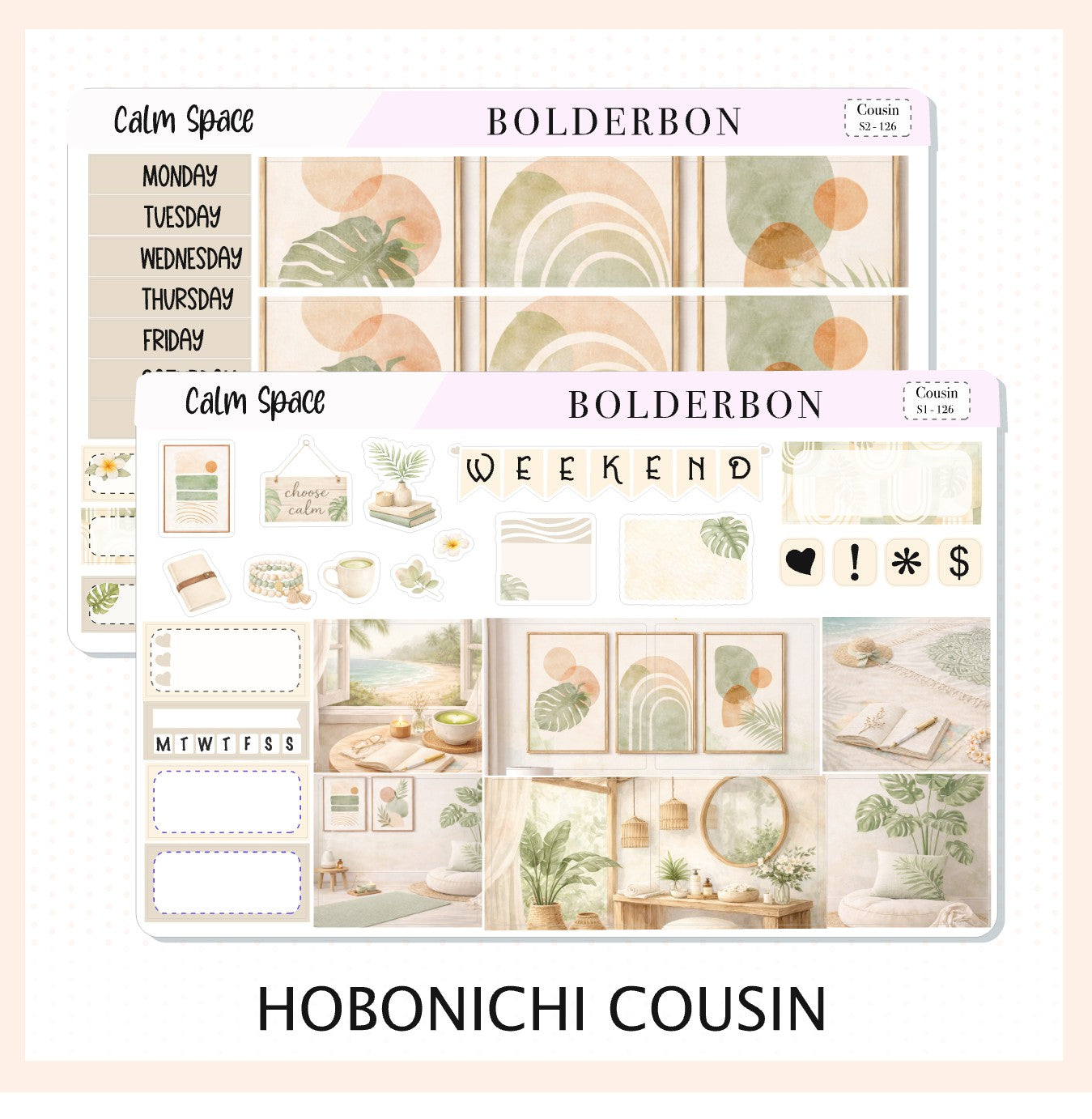 Calm Space • Hobonichi Cousin