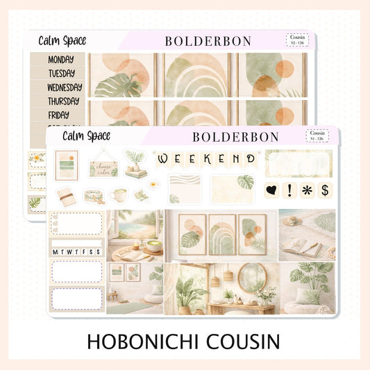 Calm Space • Hobonichi Cousin