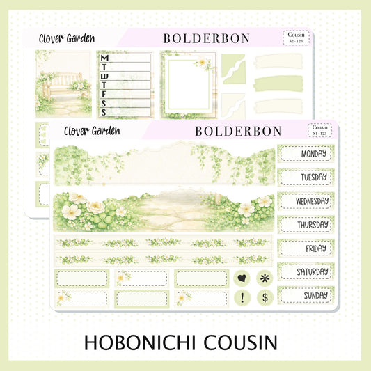 CLOVER GARDEN || A5 Hobonichi Cousin