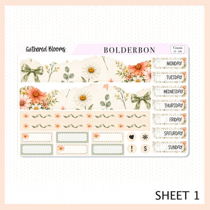 Gathered Blooms • Hobonichi Cousin