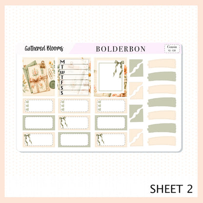 Gathered Blooms • Hobonichi Cousin