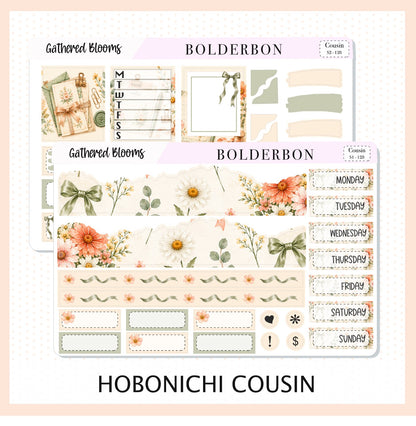 Gathered Blooms • Hobonichi Cousin