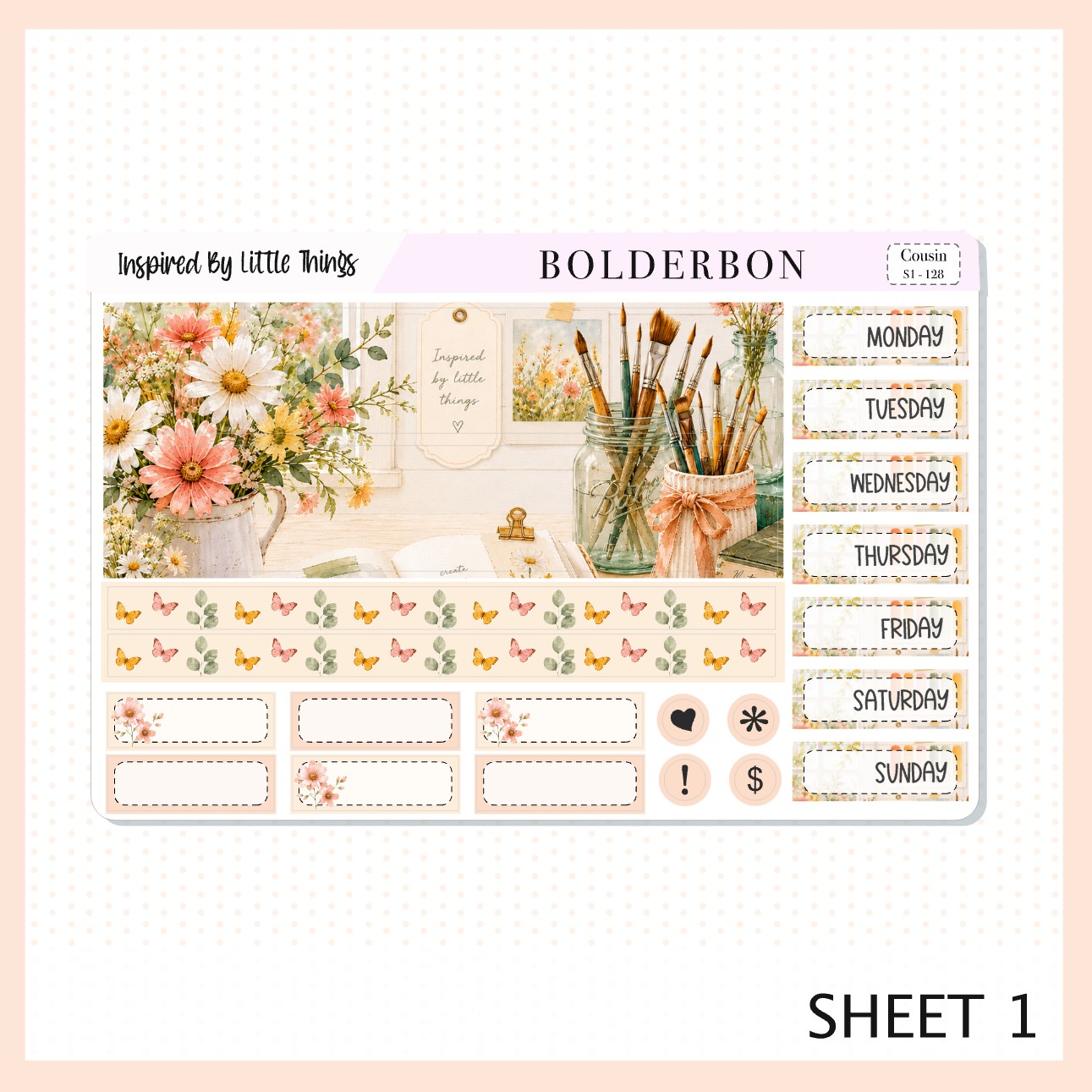 Inspired By Little Things • Hobonichi Cousin