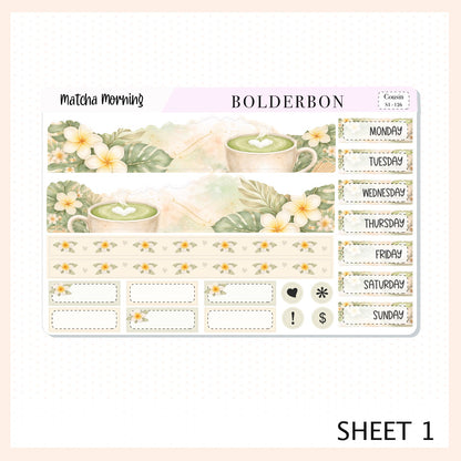 Matcha Morning • Hobonichi Cousin