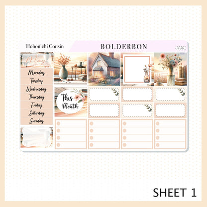 MAY Hobonichi Cousin and A5 Day Free || Monthly Planner Sticker Kit