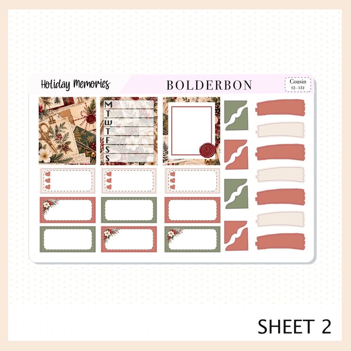 Holiday Memories • Hobonichi Cousin