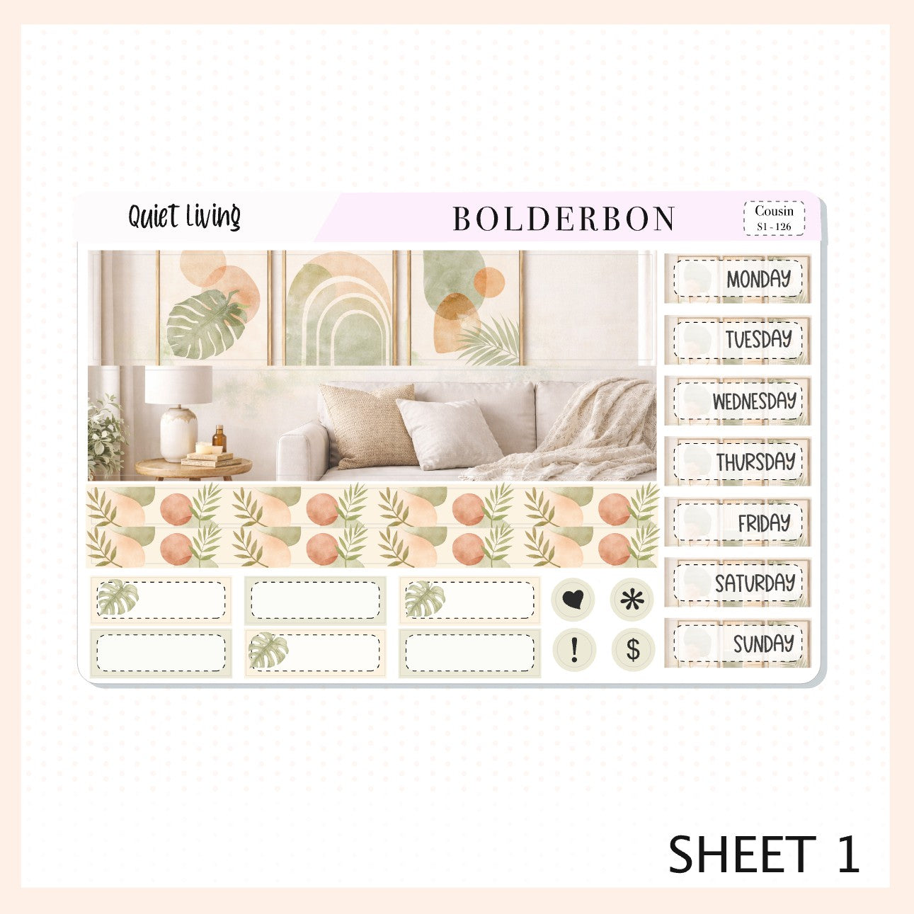 Quiet Living • Hobonichi Cousin