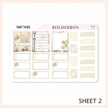 Quiet Living • Hobonichi Cousin