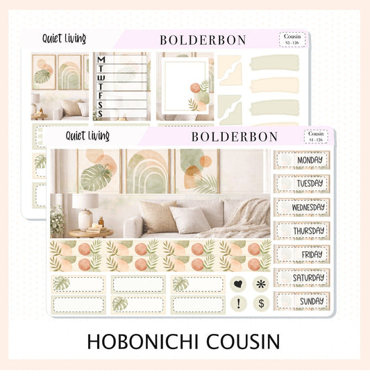 Quiet Living • Hobonichi Cousin