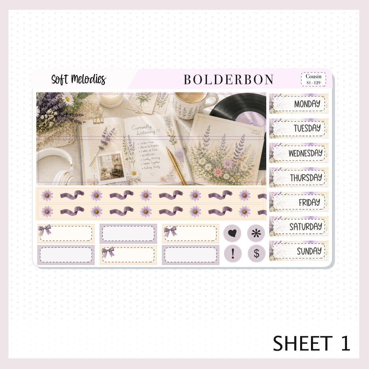 Soft Melodies • Hobonichi Cousin