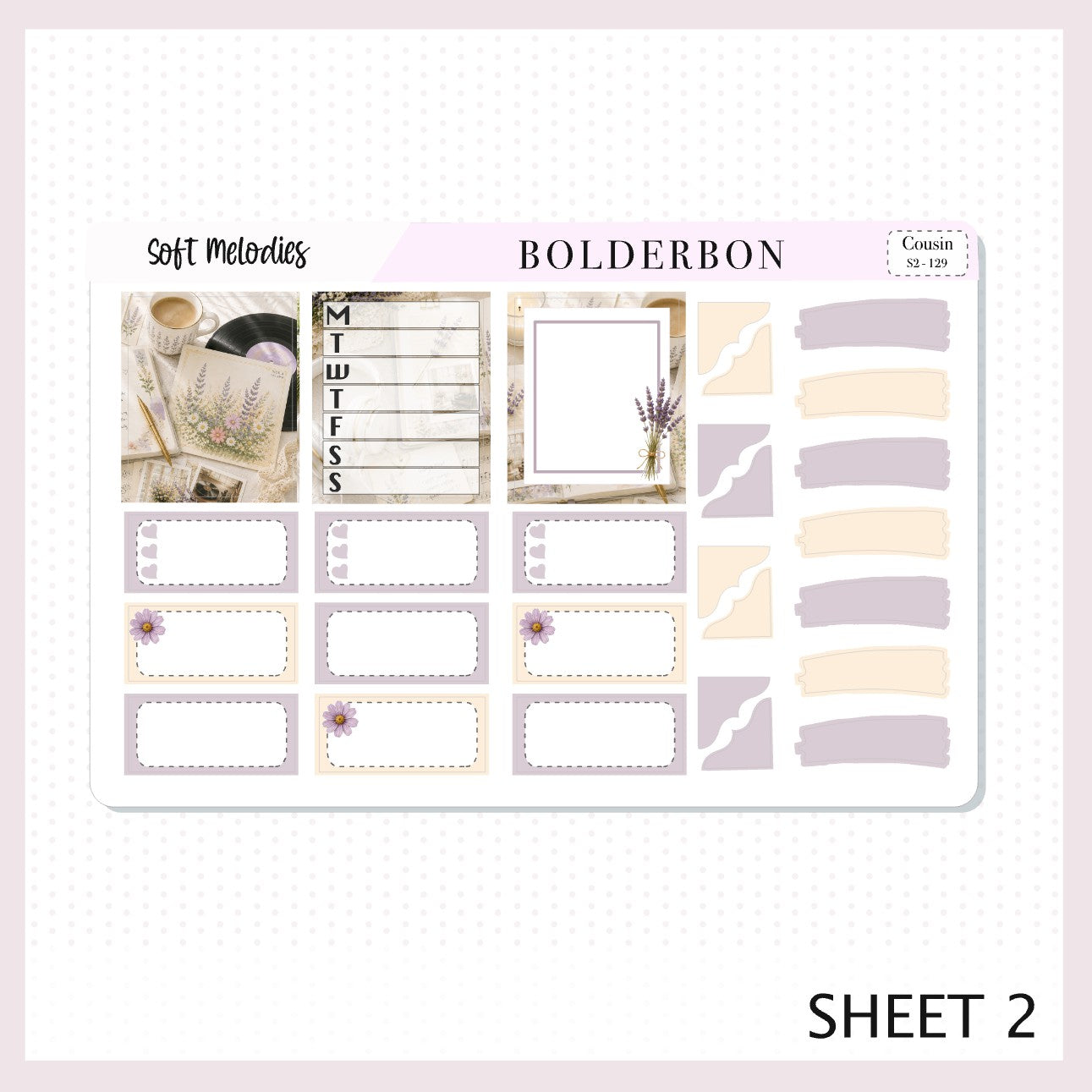 Soft Melodies • Hobonichi Cousin