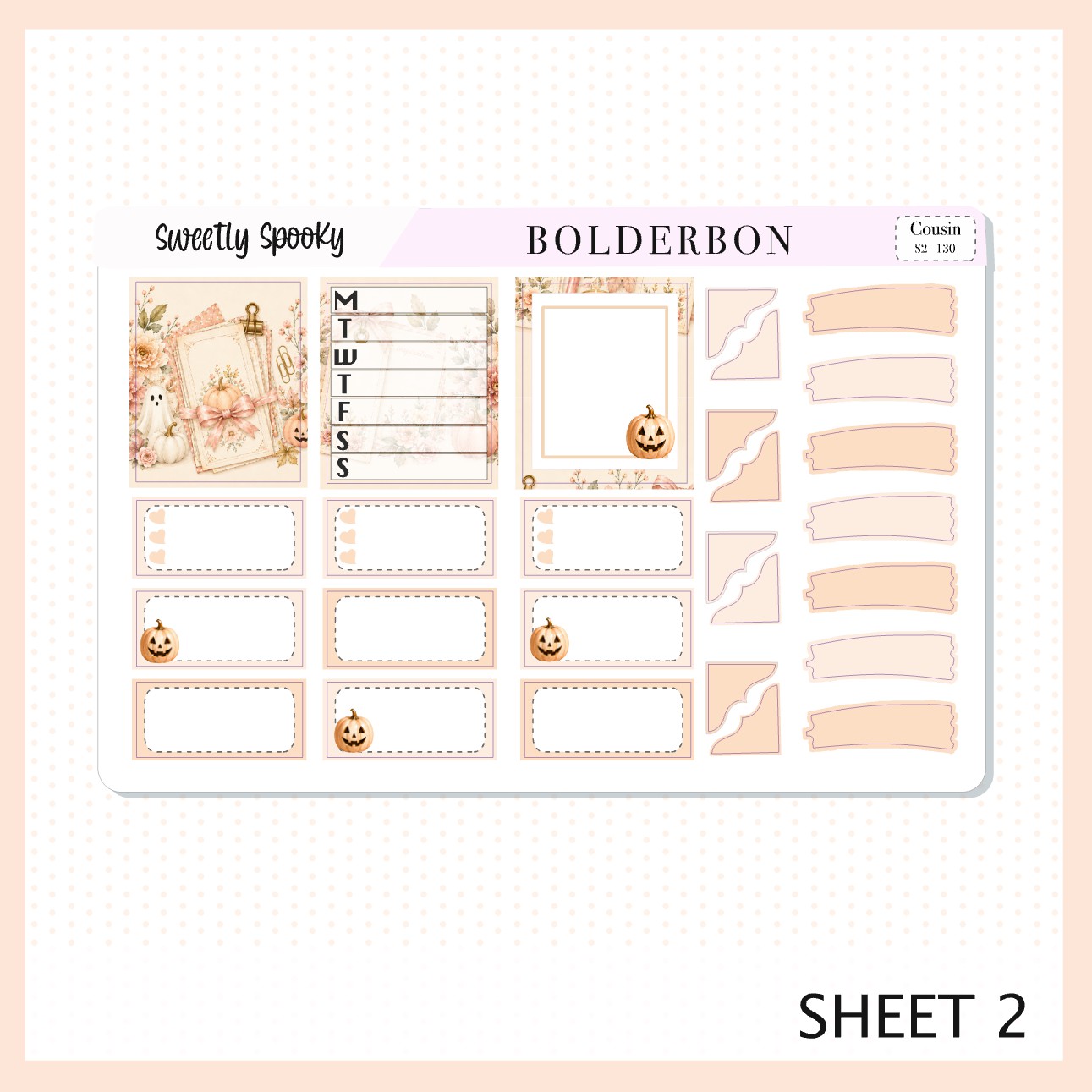 Sweetly Spooky • Hobonichi Cousin